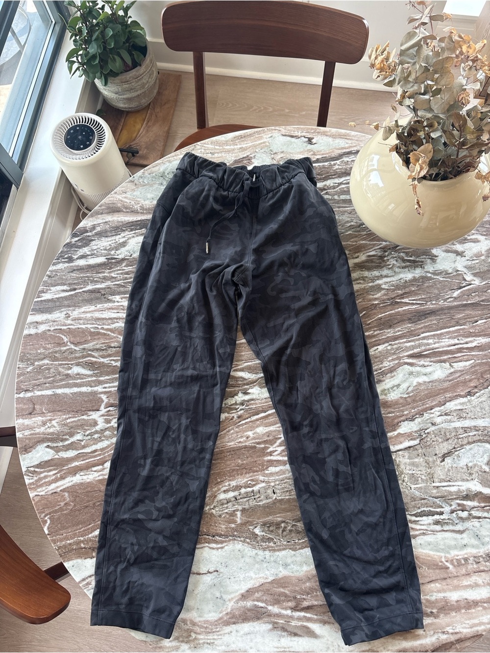 lululemon athletica Black Camouflage Track Joggers